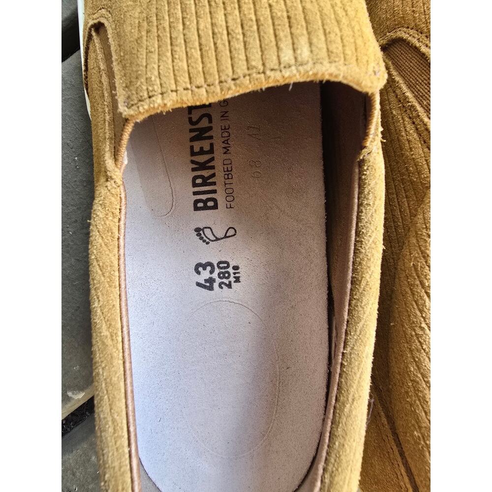 Birkenstock Men's Brown Corduroy Suede Slip-On Casual Shoes US 10 EU 43 - Picture 2 of 5